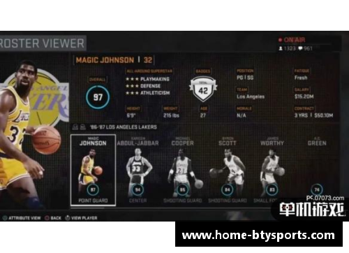 NBA球员场均数据分析与比较研究